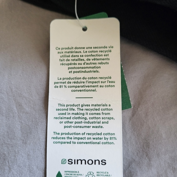 Simons Black Jeans 36x32 - Picture 9 of 10